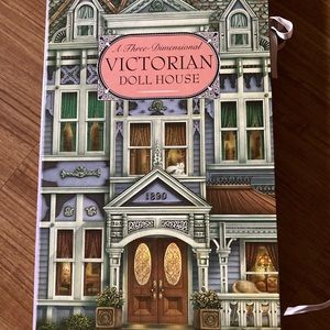 3D Victorian Dollhouse NWT